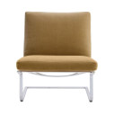 Knoll Mies Van Der Rohe Tugendhat Poltrona senza braccioli in tessuto vista
