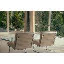 Knoll Mies Van Der Rohe Tugendhat Poltrona senza braccioli in tessuto ambientazione