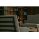 Knoll Mies Van Der Rohe Tugendhat Poltrona senza braccioli in tessuto dettaglio
