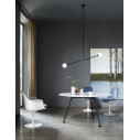 Knoll Saarinen Poltroncina Tulip fissa bianca con cuscino ambientazione