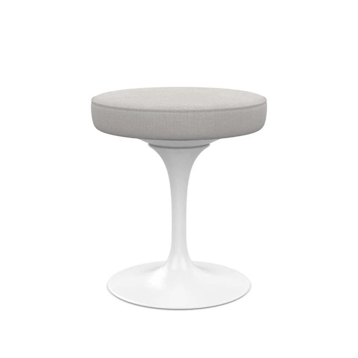 Knoll Saarinen Sgabello girevole Tulip bianco