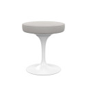 Knoll Saarinen Sgabello girevole Tulip bianco vista