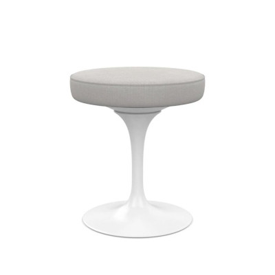Knoll Saarinen Sgabello girevole Tulip bianco
