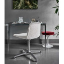 Knoll Saarinen Sgabello girevole Tulip bianco ambientazione