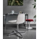 Knoll Saarinen Sgabello girevole Tulip bianco ambientazione