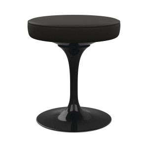 Knoll Saarinen Sgabello girevole Tulip nero