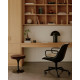 Knoll Saarinen Sgabello girevole Tulip nero ambientazione