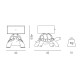 Turtle Carry Comodino Qeeboo dimensioni