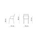 Twist Poltrona TW300 Vermobil dimensioni