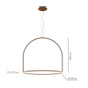 U-Light Campana Lampada a sospensione Axolight dimensioni