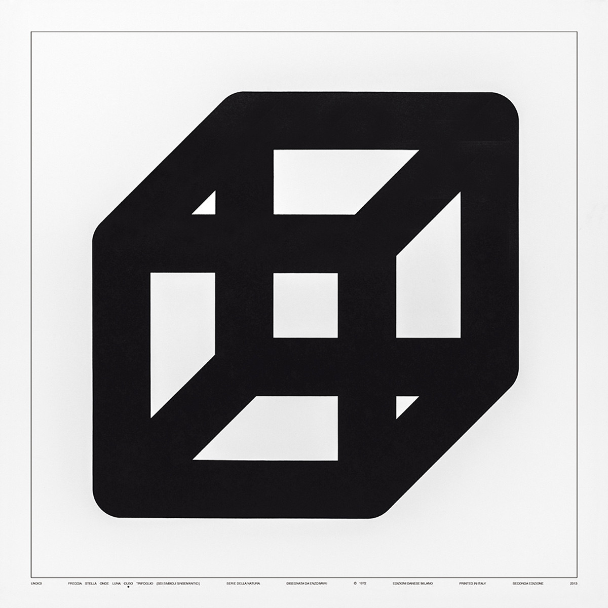 Undici Cubo serigrafia