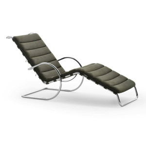 Knoll Mies Van Der Rohe MR Chaise Longue regolabile Edizione Bauhaus