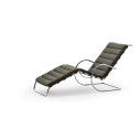 Knoll Mies Van Der Rohe MR Chaise Longue regolabile Edizione Bauhaus vista
