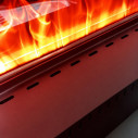 Camino elettrico a Vapore Acqueo 3D APP bruciatore inserto da incasso Vapor 150 Divina Fire dettaglio
