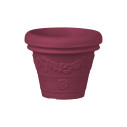 Vaso Festonato 80 Tera burgundy