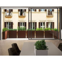 Vaso Kube High L 80 ruggine