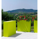 Vaso Kube High Slim verde acido