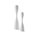Vaso Moai 126 Plust C2 bianco + Vaso Moai 175 Plust C2 bianco