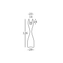 Vaso Moai 126 Plust dimensioni