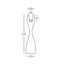 Vaso Moai 175 Plust dimensioni
