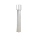 Vaso Portacandela One Vetro H 100 Ø25 bianco VGnewtrend vista