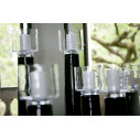 Vaso Portacandela One Vetro H 100 Ø25 bianco VGnewtrend ambientazione