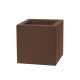 Vaso Schio Cubo 40 Altera di Tera bronzo
