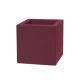 Vaso Schio Cubo 40 Altera di Tera burgundy