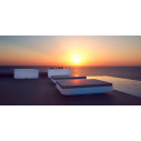 Vela Baldacchino con tende + Daybed Vondom ambientazione