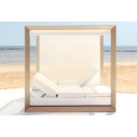Vela Daybed quadrato con 4 schienali reclinabili Vondom ambientazione