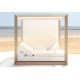 Vela Daybed quadrato con 4 schienali reclinabili Vondom ambientazione