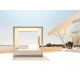 Vela Baldacchino con tendalino e Daybed 4 schienali reclinabili Vondom ambientazione