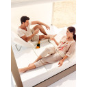 Vela Baldacchino con tendalino e Daybed 4 schienali reclinabili Vondom ambientazione