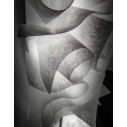 Veli Ceiling-Wall Medium lampada da soffitto-parete Couture Slamp ambientazione