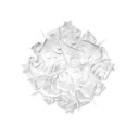 Veli Ceiling-Wall Medium lampada da soffitto-parete White Slamp vista