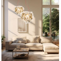 Veli Suspension Large lampada a sospensione Aurea Slamp ambientazione