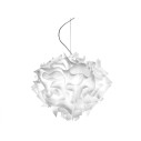 Veli Suspension Large lampada a sospensione White Slamp vista