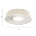 Velvet Lampada da soffitto Axolight dimensioni