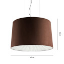 Velvet Lampada a sospensione Axolight dimensioni