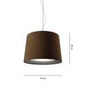 Velvet Lampada a sospensione Axolight dimensioni