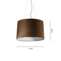Velvet Lampada a sospensione Axolight dimensioni