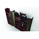 Vertigo Libreria freestanding Minottiitalia dettaglio