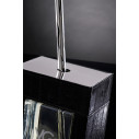 Vg Luxury Home Parfum C/Tubo Acciaio 500ml H 18 13x9 nero VGnewtrend dettaglio