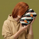 Beauty Case Stripes Hands with Snakes Seletti ambientazione