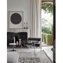 Knoll Breuer Wassily Poltrona Cuoio Nero ambientazione