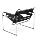 Knoll Breuer Wassily Poltrona Cuoio Nero vista