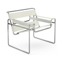 Knoll Breuer Wassily Poltrona Cuoio Spinneybeck vista Cream