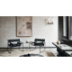 Knoll Breuer Wassily Poltrona Nero-Cuoio Spinneybeck ambientazione