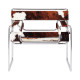 Knoll Breuer Wassily Poltrona Pelle Cavallino Spinneybeck Tri-Colour vista
