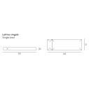 Wave Bed Lettino Singolo Myyour dimensioni